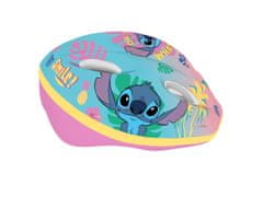 Disney DISNEY Stitch Pisana otroška kolesarska čelada, dekliška, nastavljiva 52-56 cm 