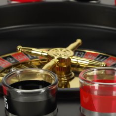 WOWO Party Roulette with Alcohol - Ruleta za zabavo z alkoholom - Set 16 skodelic