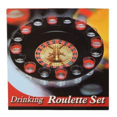 WOWO Party Roulette with Alcohol - Ruleta za zabavo z alkoholom - Set 16 skodelic