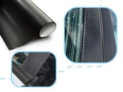 WOWO Car Wrap 4D Black Carbon - 4D Black Carbon Car Wrap - Rola 1,52x30m