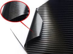 WOWO Car Wrap 4D Black Carbon - 4D Black Carbon Car Wrap - Rola 1,52x30m