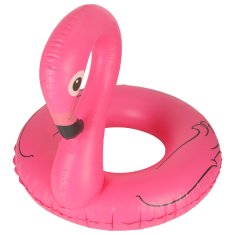 WOWO Napihljiv plavalni obroč Flamingo za otroke - Flamingo Napihljiv plavalni obroč 90 cm za otroke do 6 let