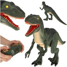 WOWO Daljinsko voden velociraptor dinozaver z zvoki - RC daljinsko voden velociraptor dinozaver z zvoki