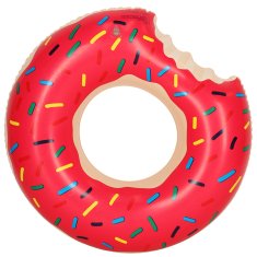 WOWO Napihljiv plavalni obroč Donut za otroke - Pink Napihljiv plavalni obroč Donut za otroke 3-6 let, 50 cm, max 20 kg