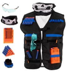 WOWO NERF Tactical Vest - taktični jopič z dodatki za NERF Blasters + oprema