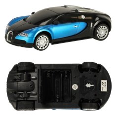 WOWO Avto na daljinsko upravljanje Bugatti Veyron - RC Bugatti Veyron 1.24 Blue z licenco