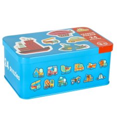 WOWO Tin Car Puzzle - Tin Car Puzzle - 24 kosov