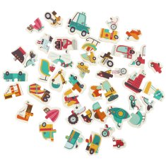 WOWO Tin Car Puzzle - Tin Car Puzzle - 24 kosov