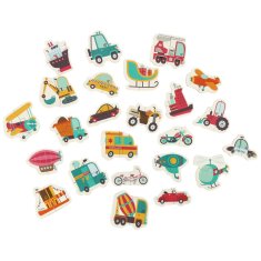 WOWO Tin Car Puzzle - Tin Car Puzzle - 24 kosov