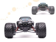 WOWO Daljinski upravljalnik RC Monster Truck - RC Monster Truck 1.12 2,4 GHz X9115 - Modri avto na daljinsko upravljanje (nadgrajena različica)