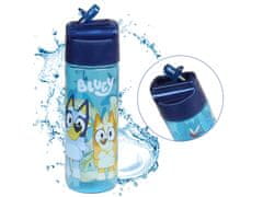 Blue Bluey steklenička z ustnikom, šolska steklenička za dečka 540ml