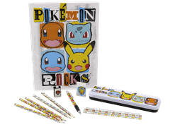 Šolski set Pokémon s svinčnikom