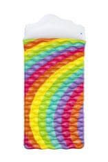 Bestway Napihljiv ležalnik Rainbow 2,16 m x 80 cm