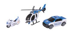 Teamsterz Policijski transportni helikopter z zvokom in svetlobo