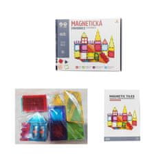 Alltoys Magnetni gradbeni set 42 kosov