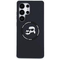 Karl Lagerfeld Originalen ovitek MagSafe Samsung Galaxy S25 Ultra 5G - Heads - črn - KLHMS25LSKCHTCK