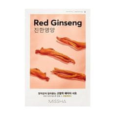 MISSHA Hranilna sheet maska Red Ginseng (Airy Fit Sheet Mask) 19 g