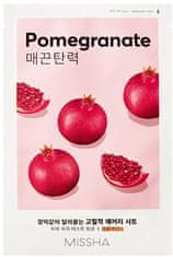 MISSHA Učvrstitvena maska za obraz Pomegranate Airy Fit (Sheet Mask) 19 ml