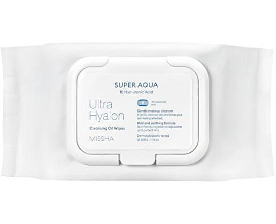 MISSHA Super Aqua Ultra Hyalon čistilni oljni robčki