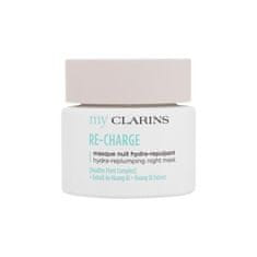 Clarins Re-Charge Hydra-Replumping Night Mask maska za obraz za vse tipe kože 50 ml za ženske