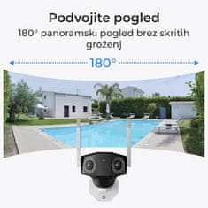 Reolink P720 IP Duo kamera, 4k, 16MP, POE, zunanja