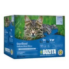 Bozita Cat Sterilizirani kosi mesa v omaki, vrečka 85 g (12 pakiranj)