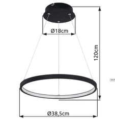 Globo viseča LED svetilka RALPH 19W 3000K