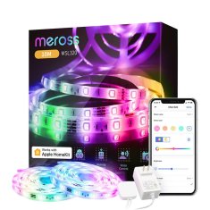 Meross Pametni set WiFi LED trak RGB 10m Alexa Google Assistant