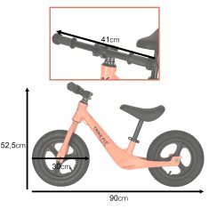 WOWO Trikolo Fix Balance Bike - Orange Trike Fix Active X2 Balance Bike