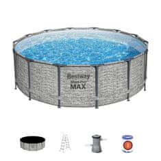 WOWO Bestway Frame Garden Pool - Bestway 5619D Frame Garden Pool 427 cm 15232L