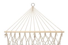 WOWO Boho viseča mreža - Brazilian Boho Garden Hammock Ecru 200 cm, nosilnost 250 kg