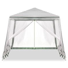 WOWO Garden Gazebo 3X3m - Bel komercialni vrtni šotor 3X3m za zabave