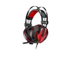 Genius HS-G710V 7.1 Gamer USB črne/rdeče, slušalke z mikrofonom, vibracijske
