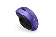 Genius Ergo 8200S (31030029402) vijolična ergonomska brezžična miška