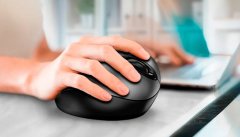 Genius Ergo 8300S Wireless (31030037401) siva ergonomska brezžična miška