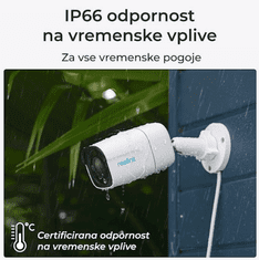 Reolink P340 IP kamera, 4K, 12 MP, barvni nočni vid, Bullet POE