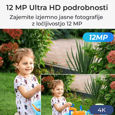 Reolink P340 IP kamera, 4K, 12 MP, barvni nočni vid, Bullet POE