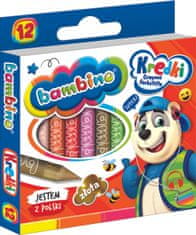 WOWO BAMBINO Graphion Crayons - Komplet 12 barv