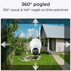 Reolink Argus B430 IP kamera komplet, 5 MP, Pan&Tilt, barvni nočni vid