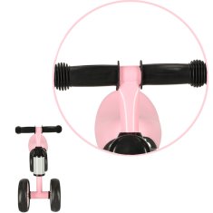 WOWO Pink Trike Fix Tiny Balance Bike - Štirikolesno Balance Bike Pink Trike Fix Tiny