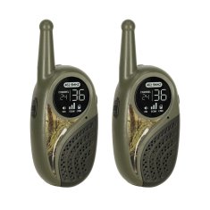 WOWO Walkie-talkie kratkovalovni set s centralo za otroke kaki