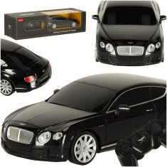 WOWO Avto na daljinsko vodenje Rastar 48600 Bentley Continental GT 1:29 črn