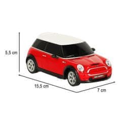 WOWO Avto na daljinsko vodenje Rastar 15000 MINI COOPERS 1:27 rdeč