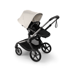 Bugaboo voziček Fox 5 Renew GRAPHITE/HERITAGE BLACK - MISTY WHITE