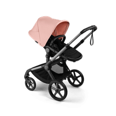 Bugaboo voziček Fox 5 Renew GRAPHITE/HERITAGE BLACK - MORNING PINK