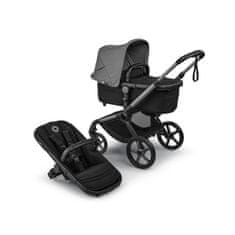 Bugaboo voziček Fox 5 Renew GRAPHITE/HERITAGE BLACK - MOON GREY