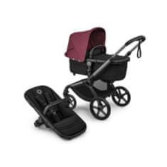 Bugaboo voziček Fox 5 Renew GRAPHITE/HERITAGE BLACK - DARK CHERRY