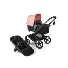 Bugaboo voziček Fox 5 Renew BLACK/HERITAGE BLACK - MORNING PINK