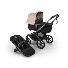 Bugaboo voziček Fox 5 Renew GRAPHITE/HERITAGE BLACK - DESERT TAUPE MELANGE