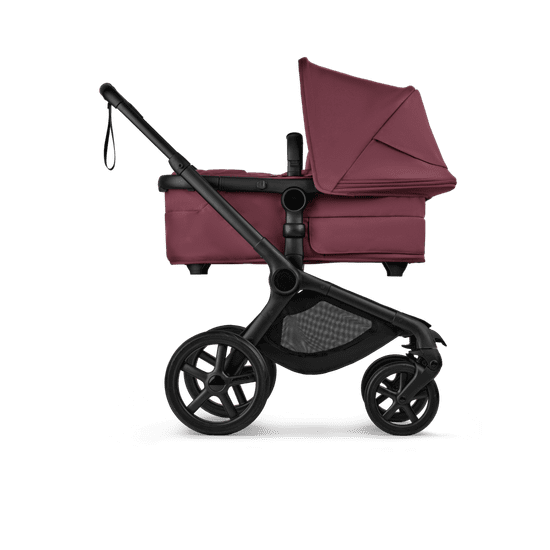 Bugaboo voziček Fox 5 Renew complete BLACK/DARK CHERRY-DARK CHERRY